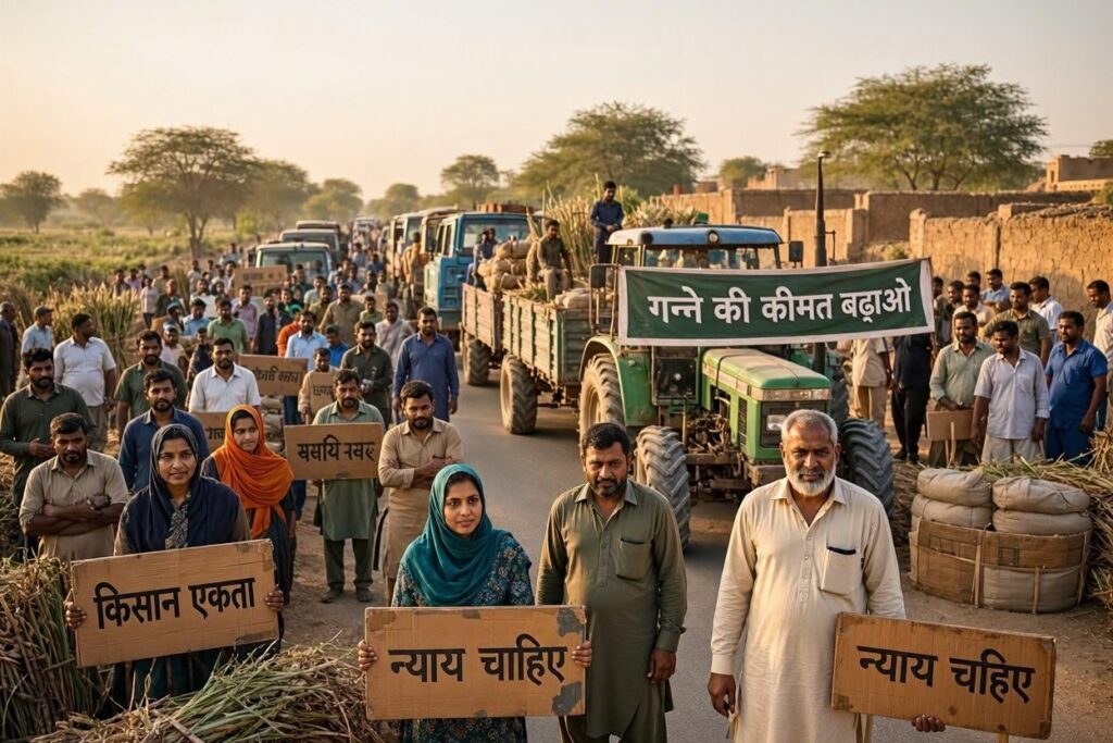 पाकिस्तान में 18 अक्टूबर को प्रस्तावित किसान प्रदर्शन और गेहूं के न्यूनतम समर्थन मूल्य की मांग।