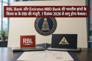 RBI approves the merger of RBL Bank and the Indian branches of Emirates NBD Bank; the decision will come into effect from December 1, 2026.