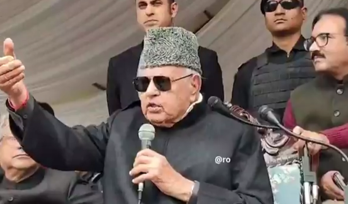 नेशनल कॉन्फ्रेंस अध्यक्ष फारूक अब्दुल्ला के कश्मीर और पाकिस्तान पर बयान से जुड़ी खबर