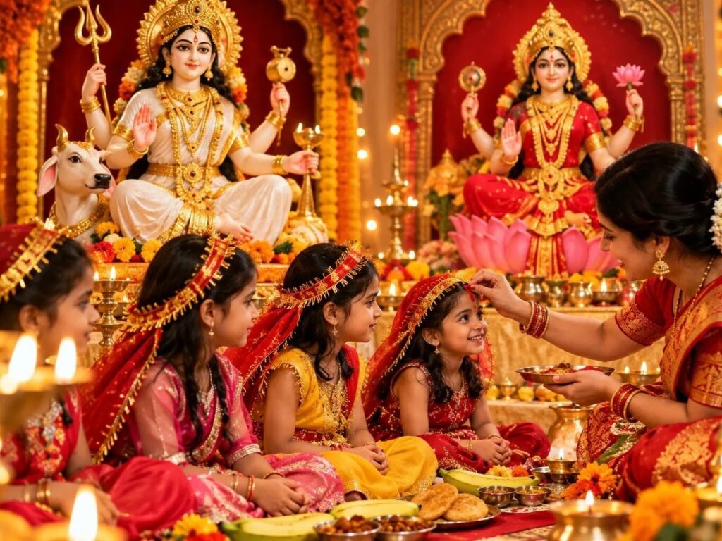 नवरात्रि 2026 में महाष्टमी महानवमी, कन्या पूजन का शुभ मुहूर्त और दशहरा की तारीख