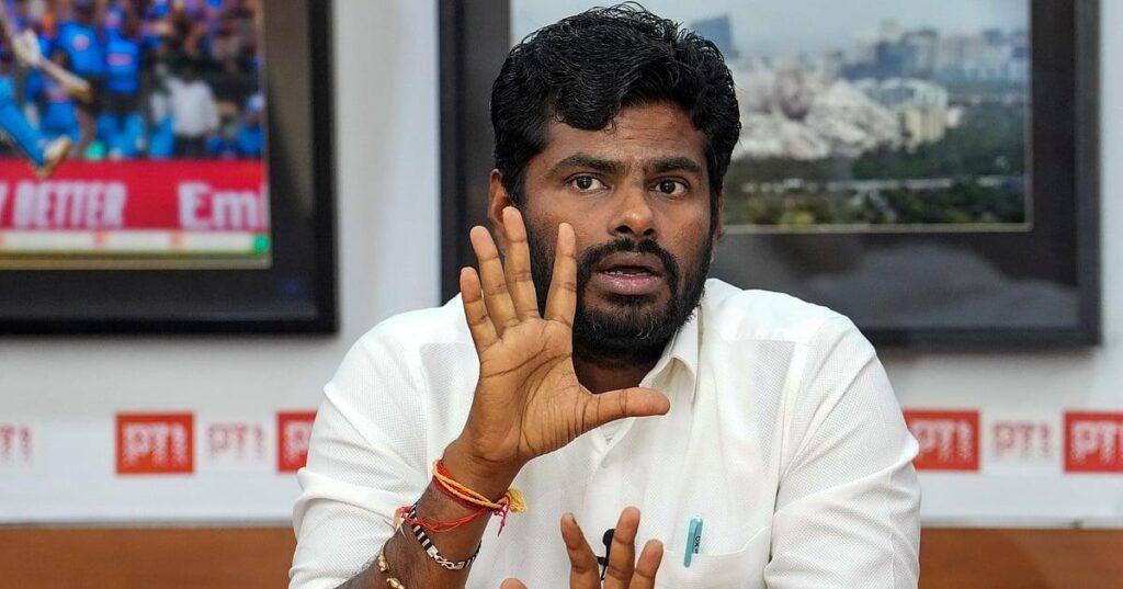 के अन्नामलाई कॉकरोच जनता पार्टी और SIR को लेकर अपने बयान पर चर्चा में