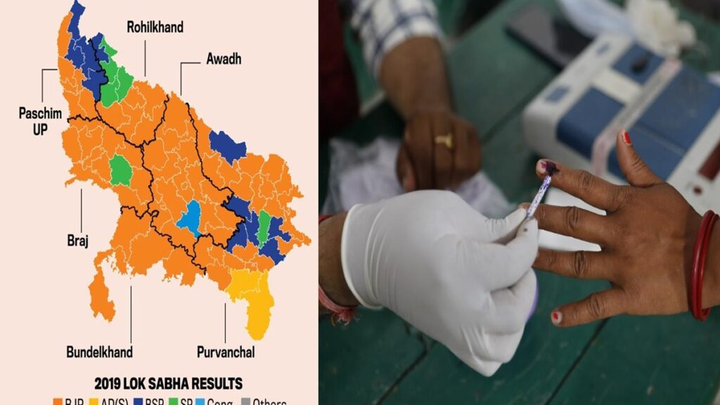: उत्तर प्रदेश विधानसभा चुनाव 2027 में अवध क्षेत्र की 118 सीटों पर भाजपा, समाजवादी पार्टी और कांग्रेस के जातीय समीकरण